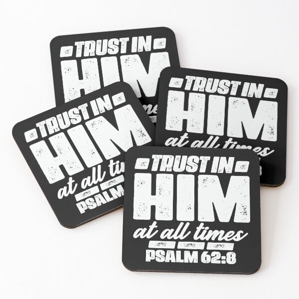 Item preview, Psalm 62:8 Trust In Him At All Times designed and sold by plushism.