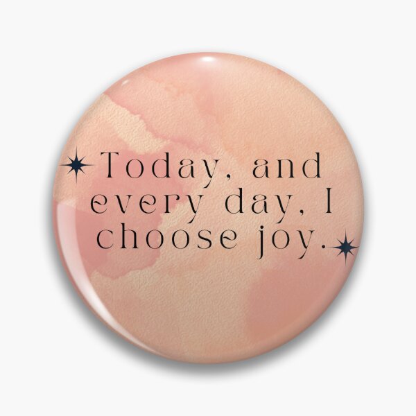 Item preview, I Choose Joy Affirmation  designed and sold by thethreadshed.
