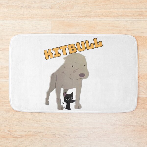 Artikelvorschau, Kitbull, Katze, Hund, Pitbull, Tier, Pixar, Cartoon entworfen und verkauft von B-M-Store.