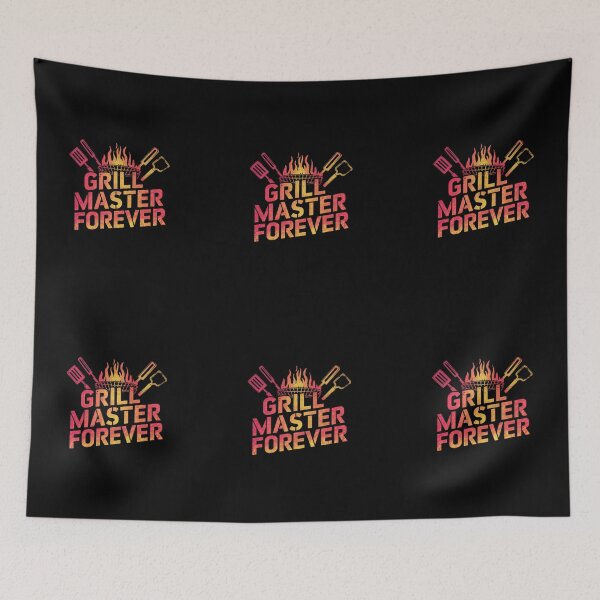 Item preview, Grill Master Forever – BBQ Lover Design designed and sold by TrendsLook.