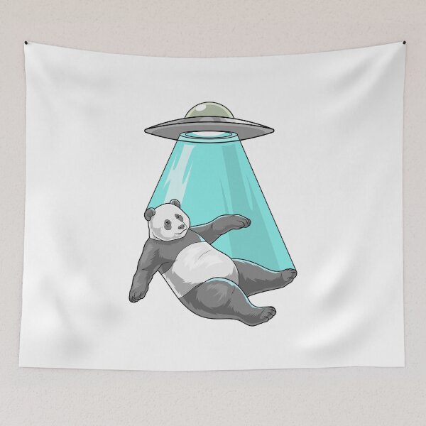 Item preview, Panda Spaceship designed and sold by Snabdesign84.