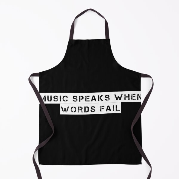 Item preview, Music Speaks When Words Fail designed and sold by Ninjacatoff.