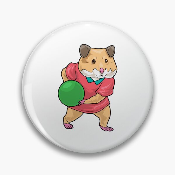Item preview, Hamster Bowling Bowling ball designed and sold by Snabdesign84.