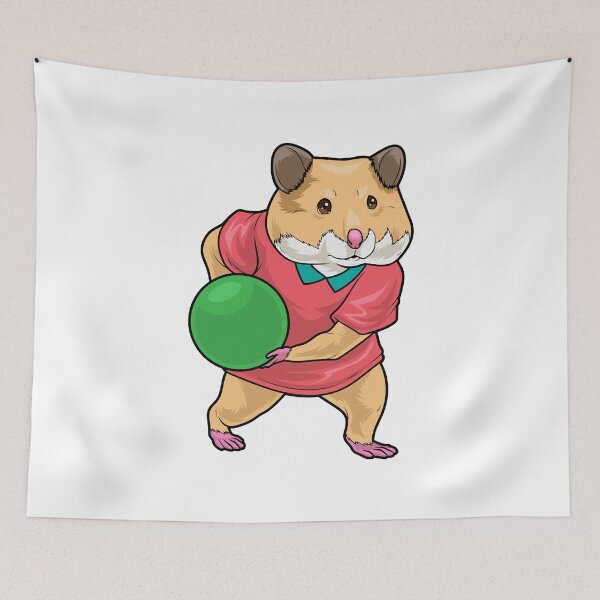 Item preview, Hamster Bowling Bowling ball designed and sold by Snabdesign84.