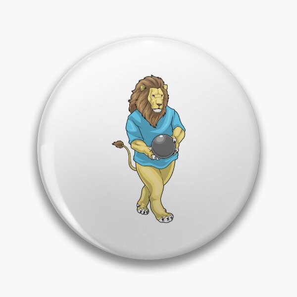 Item preview, Lion Bowling Bowling ball designed and sold by Snabdesign84.