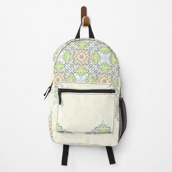 Item preview, Decorative Tribal pattern Folk motif made of small squares. designed and sold by Pixeeless.