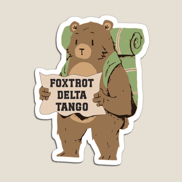 Item preview, Foxtrot Delta Tango designed and sold by Acnu Merch.