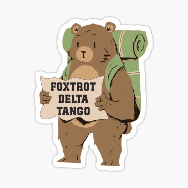Item preview, Foxtrot Delta Tango designed and sold by Acnu Merch.