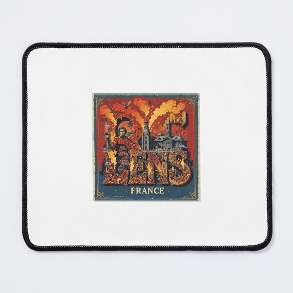 Item preview, RC LENS - Vintage Art Nouveau Poster | Tribute to the Club Sang et Or and the City of Lens designed and sold by Artful Impression.