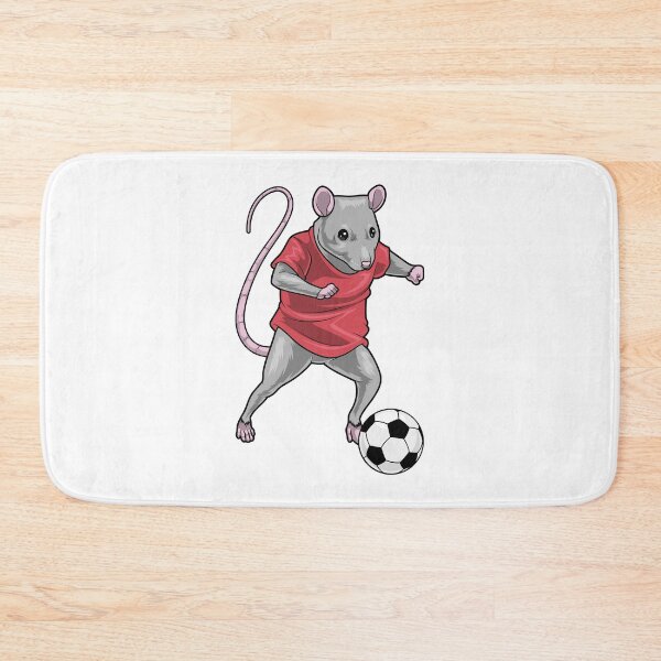 Item preview, Rat Soccer player Soccer designed and sold by Snabdesign84.