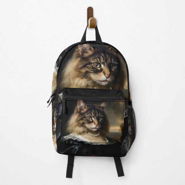 Item preview, Anthropomorphic Victorian Cat Portrait: Lady Meowlisa | Cat Art designed and sold by UnhingedBird.