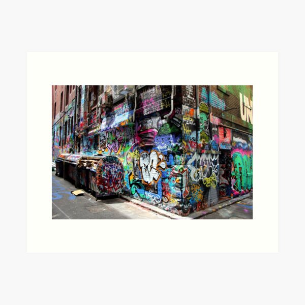 Item preview, The Vibrant Art of Hosier Lane in Melbourne designed and sold by Aure50.
