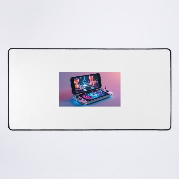 Vista previa del artículo con la obra «Futuristic Gaming Console», diseñado y vendido por StormArte.