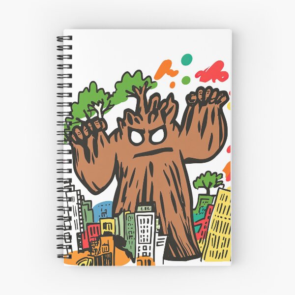 Item preview, Massive tree creature destroying urban scenery designed and sold by Piotrek0001.
