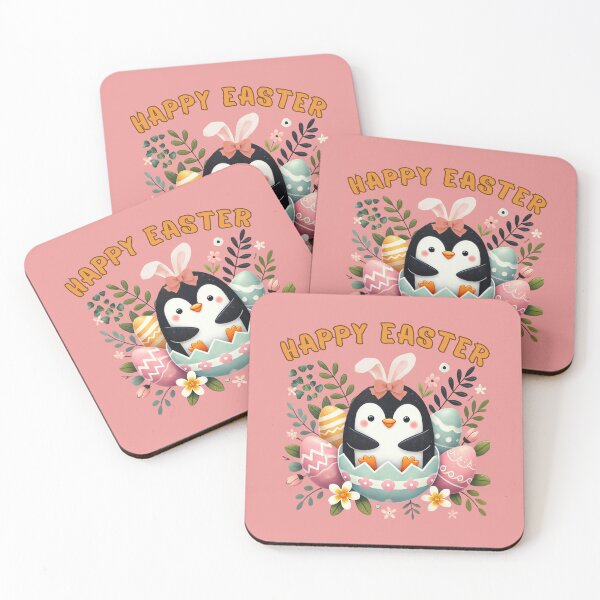 Item preview, Happy Easter Penguin Easter Eggs designed and sold by Maggie Mustard.