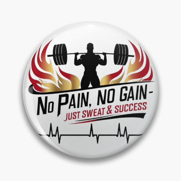 Item preview, No Pain No Gain - Motivational Gym Fitness Graphics. designed and sold by Tomasz  Siennicki.