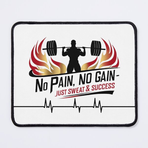 Item preview, No Pain No Gain - Motivational Gym Fitness Graphics. designed and sold by Tomasz  Siennicki.