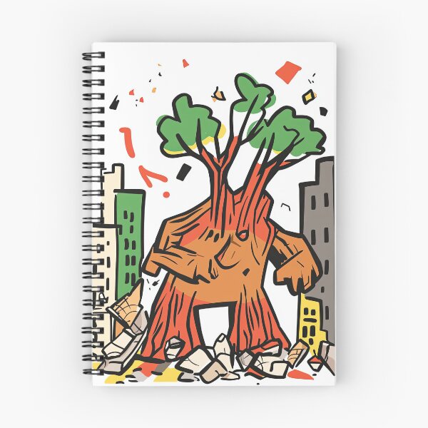 Item preview, Lumbering wooden beast crashes through town designed and sold by Piotrek0001.
