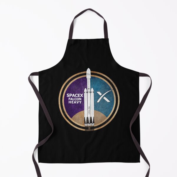 Item preview, SpaceX Falcon Heavy Badge (White Rocket) designed and sold by BGALAXY.