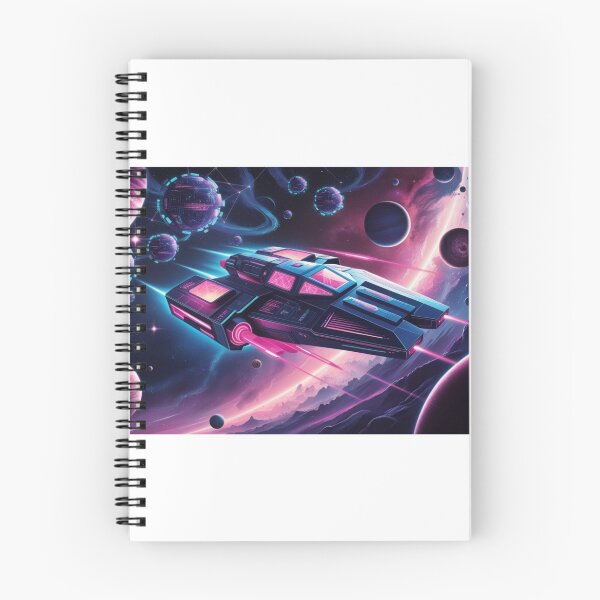 Item preview, Isometric Spaceship in Outer Space designed and sold by StormArte.
