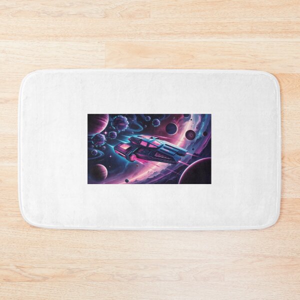 Item preview, Isometric Spaceship in Outer Space designed and sold by StormArte.
