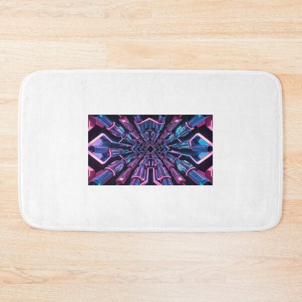 Item preview, Neon Cyberpunk Maze designed and sold by StormArte.