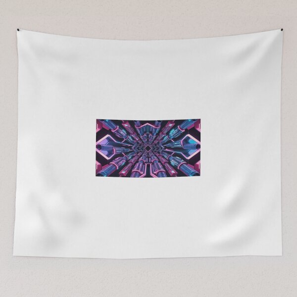 Item preview, Neon Cyberpunk Maze designed and sold by StormArte.