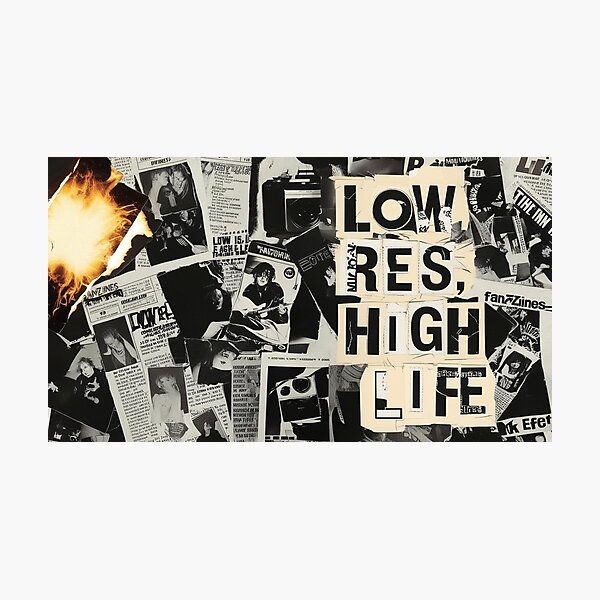 Item preview, Punk Zine Collage designed and sold by StormArte.