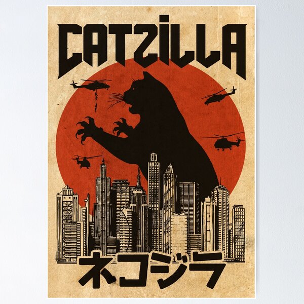 Item preview, Catzilla designed and sold by navaelricha.