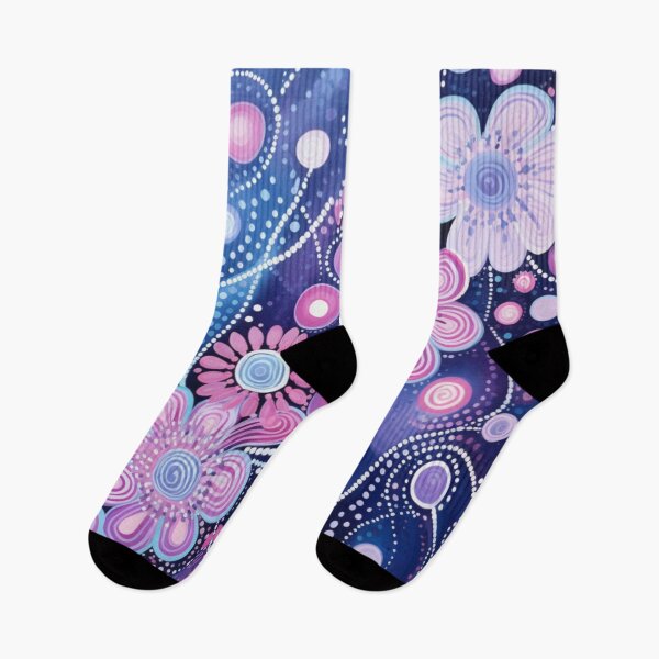 Item preview, Aboriginal Inspired Dot Art - Picking Flowers designed and sold by GrinGalore.