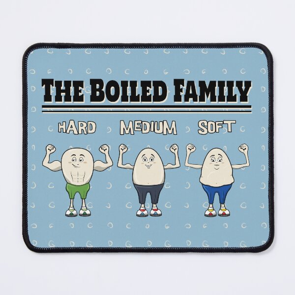 Item preview, Boiled Eggs Family designed and sold by Scrabbly Doodles.