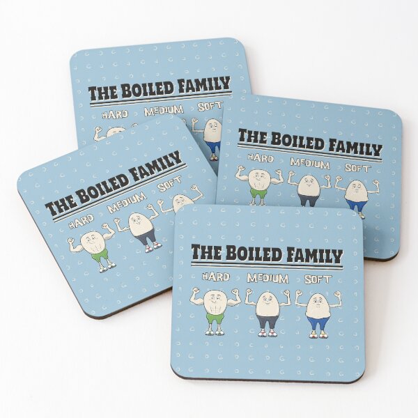 Item preview, Boiled Eggs Family designed and sold by Scrabbly Doodles.