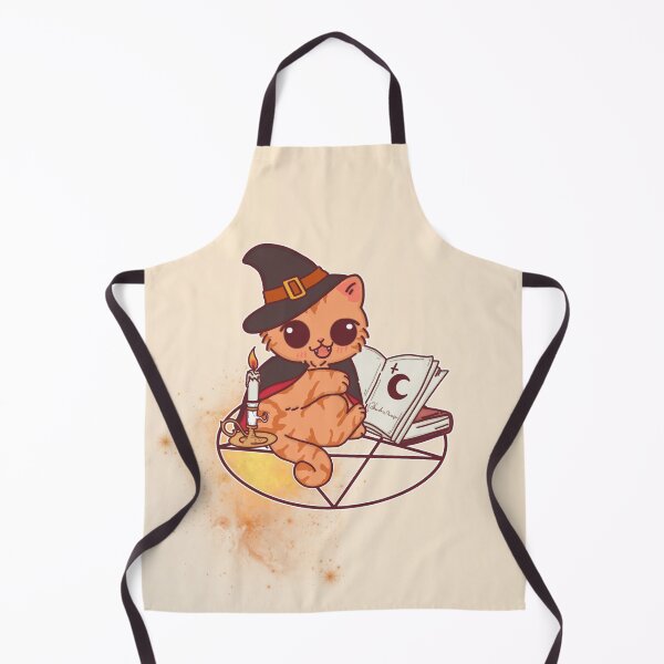Item preview, Goldwhisker House Witch Cat Magic Art designed and sold by BGMeYou.