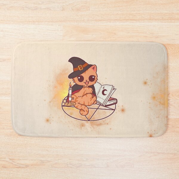 Item preview, Goldwhisker House Witch Cat Magic Art designed and sold by BGMeYou.