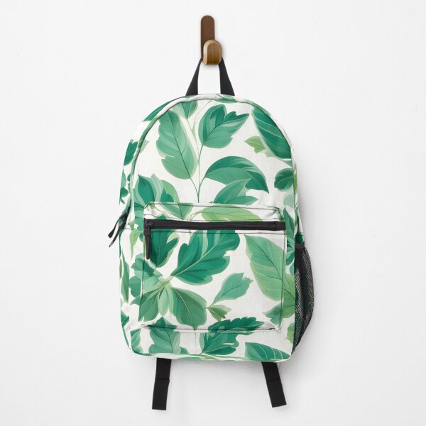 Item preview, Lush Green Foliage Pattern, Tropical Leaf Print, Minimalist Botanical Home Decor designed and sold by Kintsugi99.