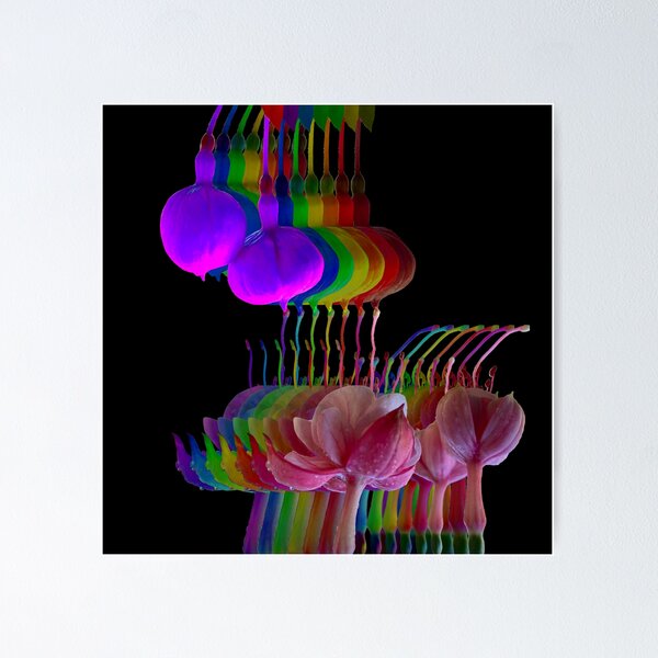 Item preview, Liquid Fuchsias designed and sold by DadMakes.