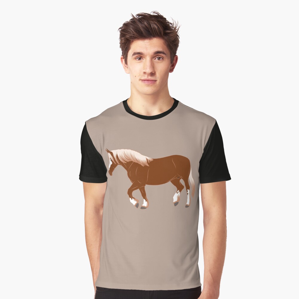 Aperçu de l'œuvre T-shirt graphique créée et vendue par WebEquitation.
