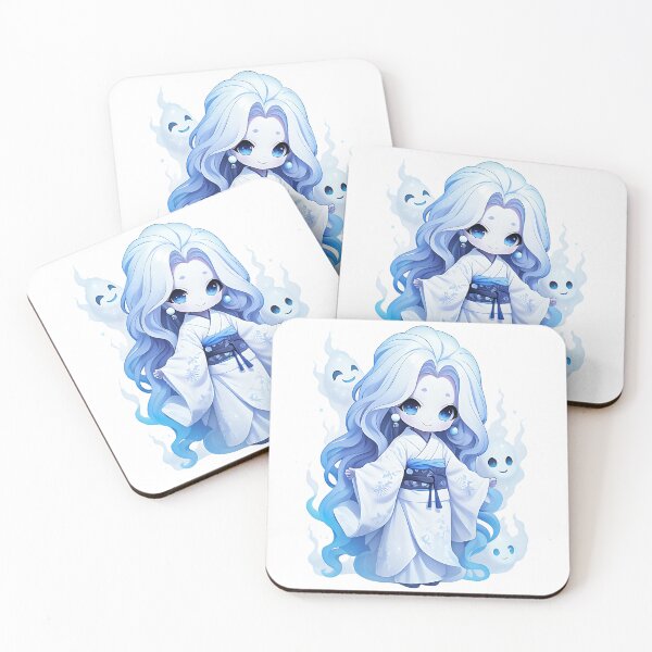Artikelvorschau, Kawaii Yuki-onna Wintergeist entworfen und verkauft von bapupa.