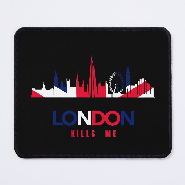 Item preview, London Kills Me with Union Jack designed and sold by The-Directory.