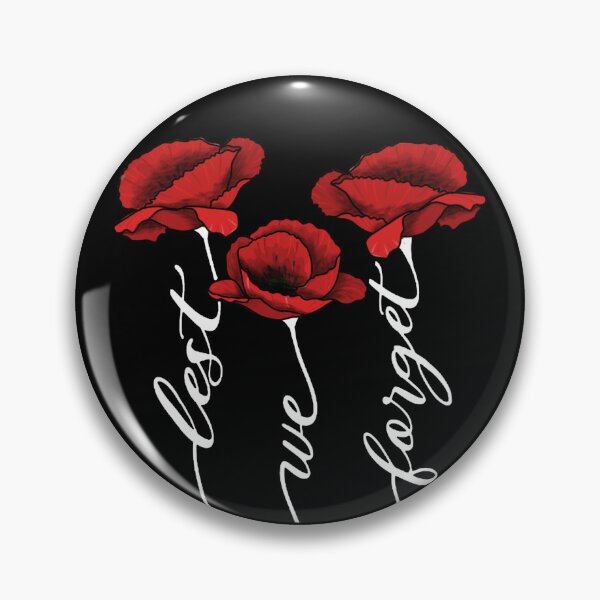 Item preview,   anzac day 2025 - Lest We Forget - Red Poppy Day Australian  Men Woman Kids designed and sold by Taylor  ART.