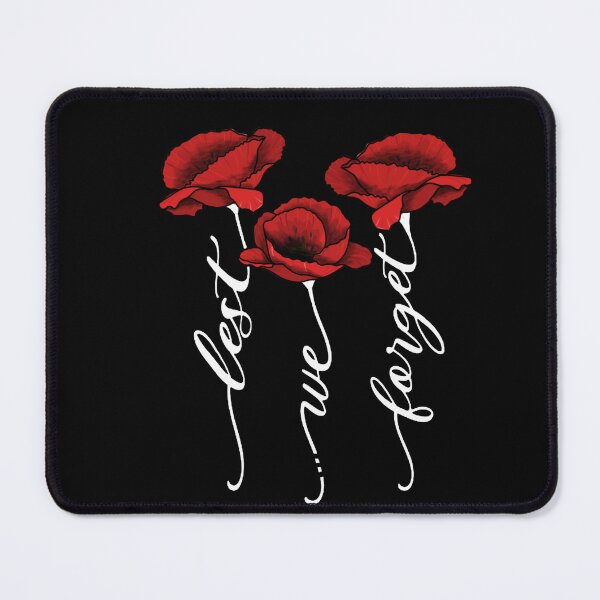 Item preview, anzac day 2025 - Lest We Forget - Red Poppy Day Australian Men Woman Kids designed and sold by Taylor ART.