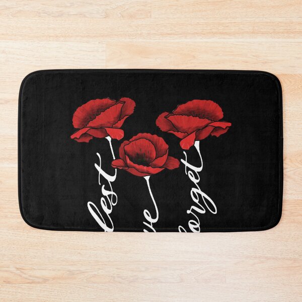 Item preview,   anzac day 2025 - Lest We Forget - Red Poppy Day Australian  Men Woman Kids designed and sold by Taylor  ART.