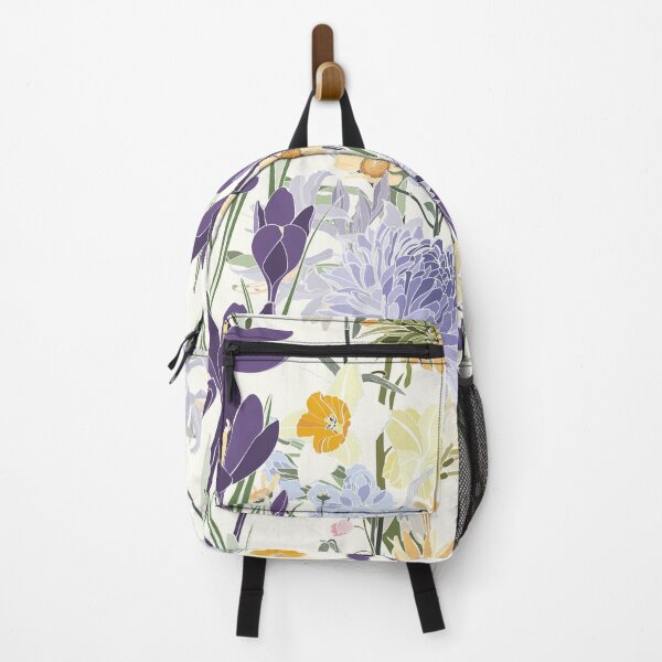 Item preview, Vintage colors seamless spring pattern with colorful garden flowers. designed and sold by MatyKotiv.