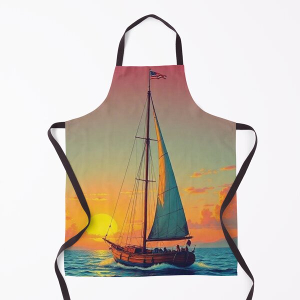 Item preview, An old sailing boat at sunset designed and sold by Dogandesighn.