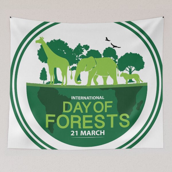 Item preview, 21 March - International Day of Forests designed and sold by farhustlcc.