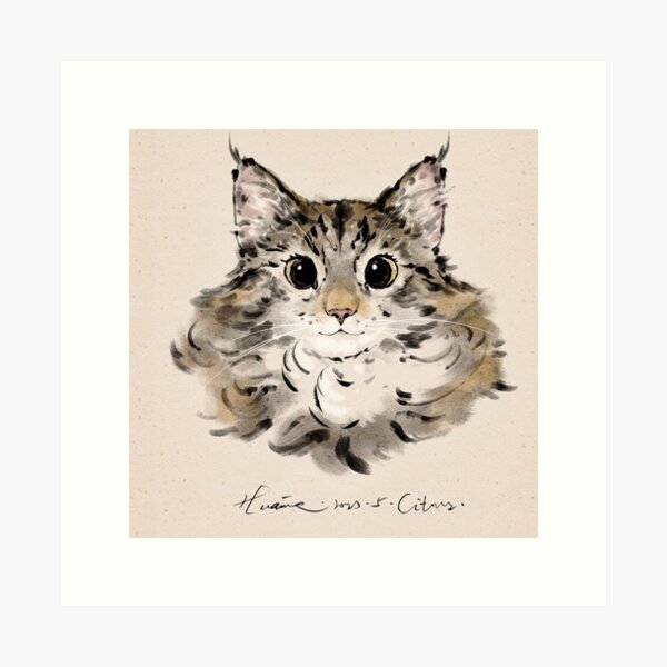 Item preview, Orange’s Gentle Smile designed and sold by Huan Nian Ink Paw.