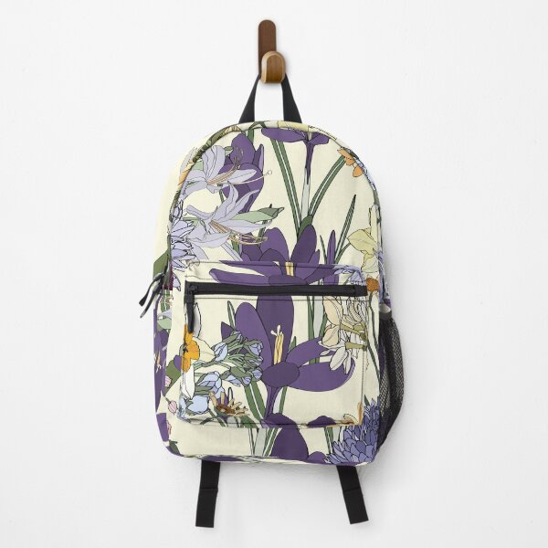 Item preview, Vintage colors seamless spring pattern with colorful garden flowers background. designed and sold by MatyKotiv.