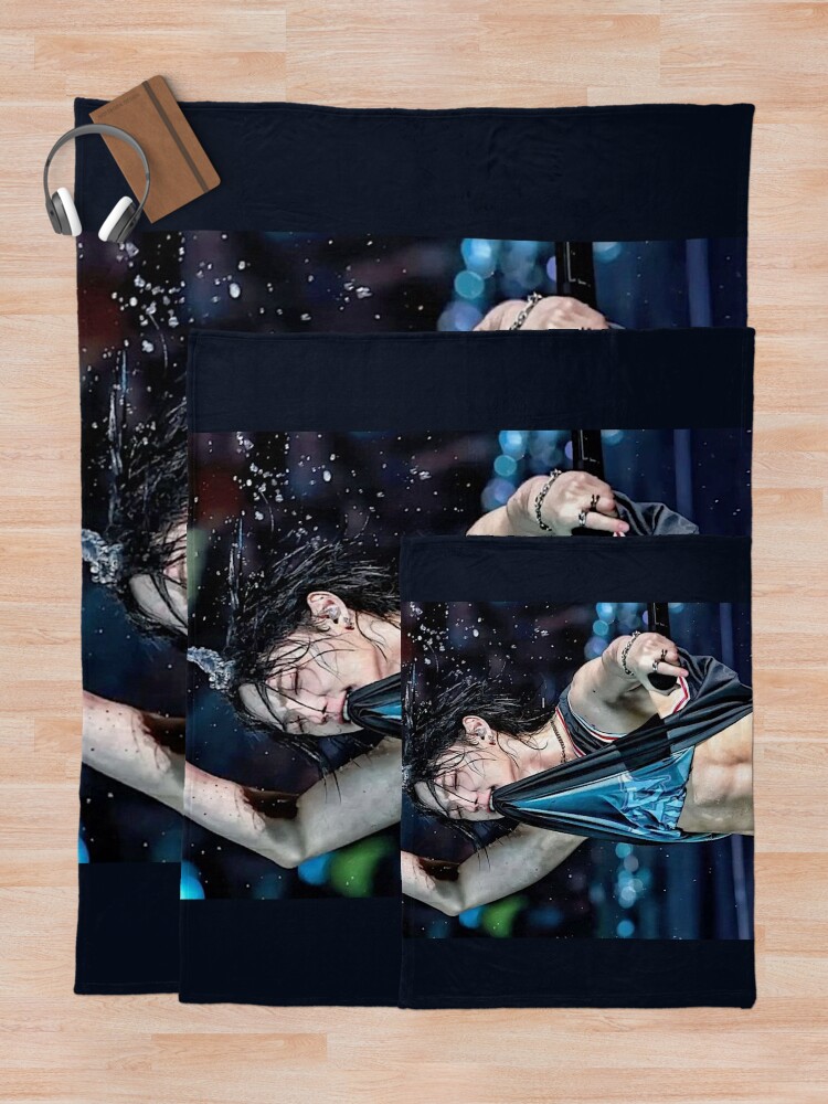 Lee Felix absStray Kids boyfriend material Kpop ot8 stay boy group teaser image poster Throw Blanket