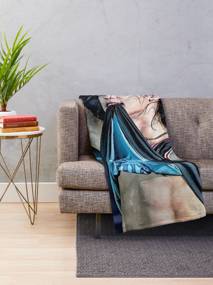 Lee Felix absStray Kids boyfriend material Kpop ot8 stay boy group teaser image poster Throw Blanket