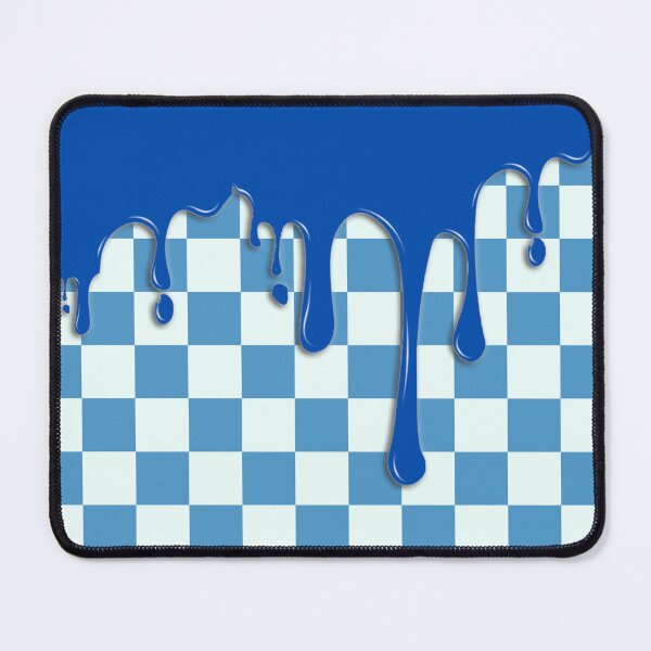 Item preview, Blue Drip Checkered designed and sold by artbyisaaa.